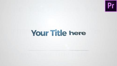 Videohive - Welcome Title