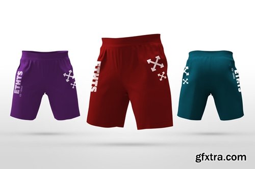 Athletic Shorts Mockups