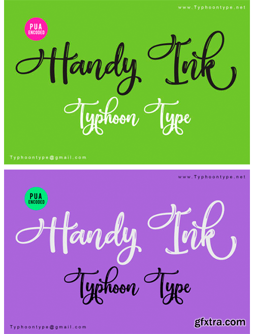 Handy Ink Font