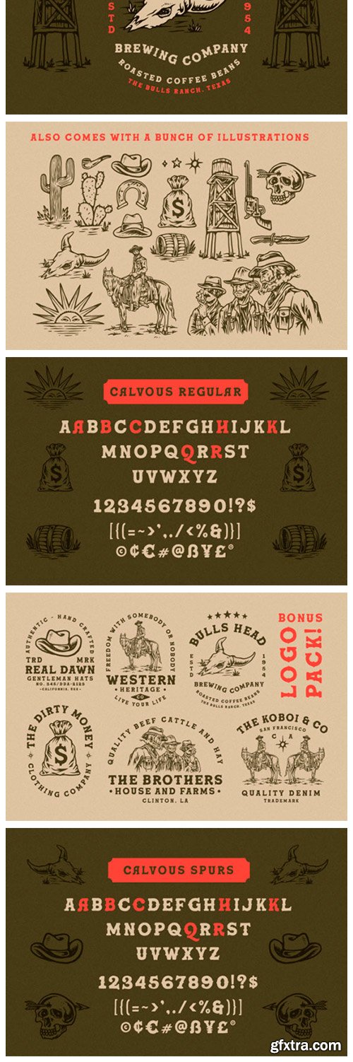 Calvous Font