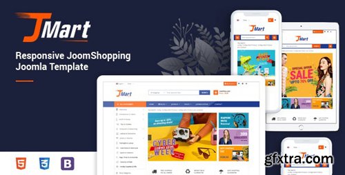 ThemeForest - JMart v1.0.0 - Multipurpose JoomShopping eCommerce Joomla 3.9.6 Template - 24756551