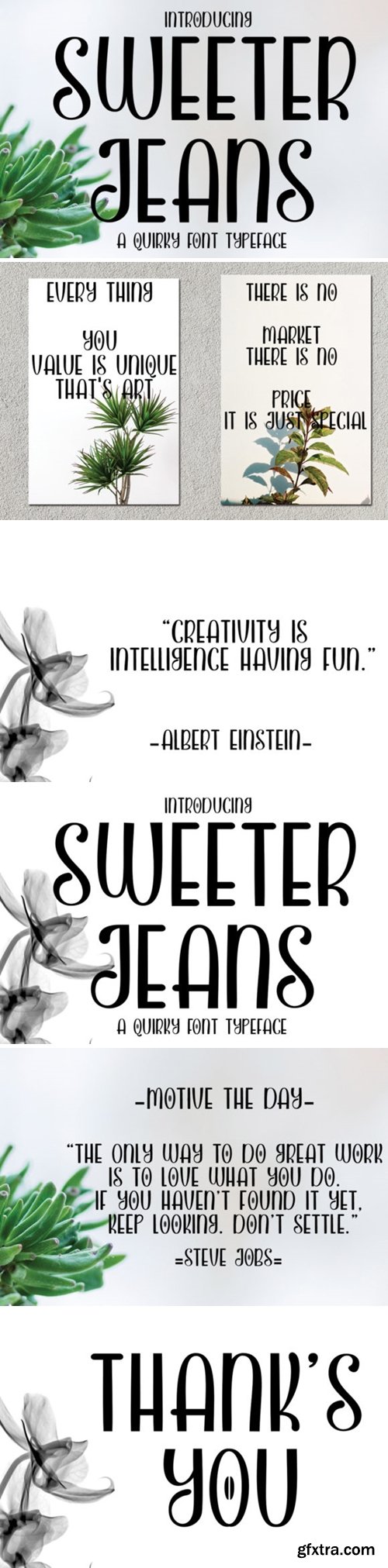 Sweeter Jeans Font