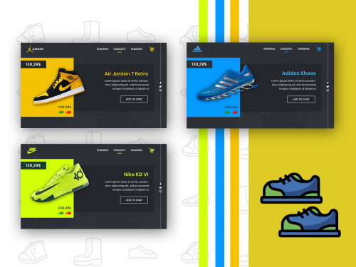 Shoe Web Template - shoe-web-template