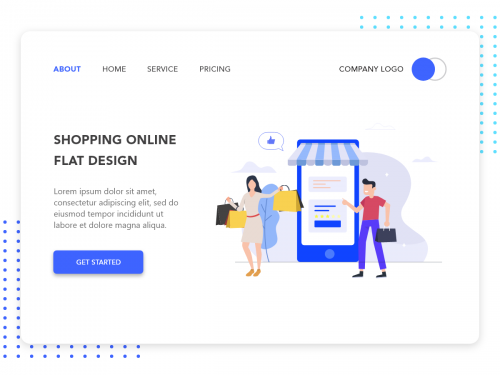 Shopping Online flat design concept for Landing page - shopping-online-flat-design-concept-for-landing-page-8ad43d19-b63a-46ac-94ba-901c68f351be