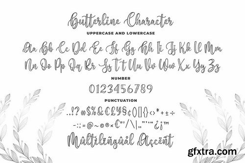 Butterline - Modern Script Font