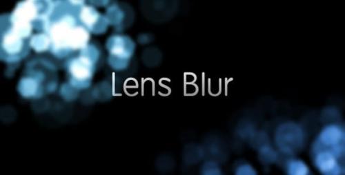 Videohive - Lens Blur Intro