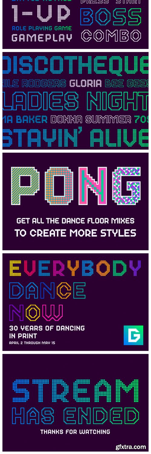 Dance Floor Mix 33 Font