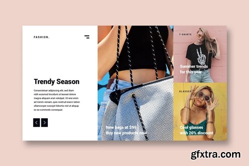 Fashion Clothing - Landing Page