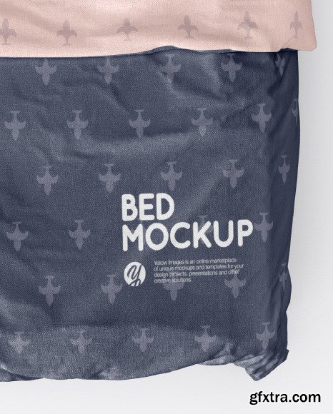 Double Bed Mockup 54704