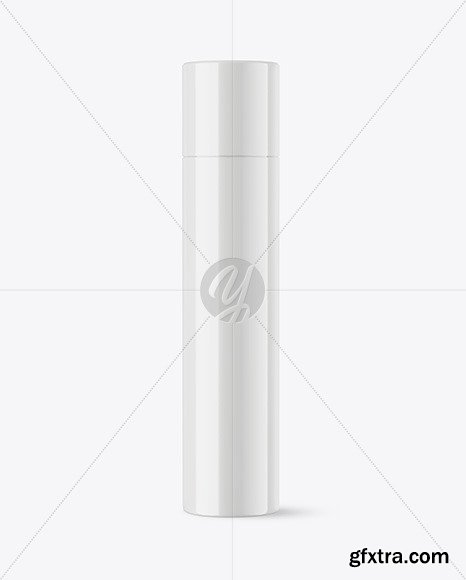 Glossy Cosmetic Spray Bottle Mockup 53465