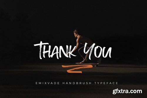 CM - Emixvade - Handbrush Font 4514740