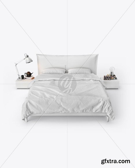 Double Bed Mockup 54707