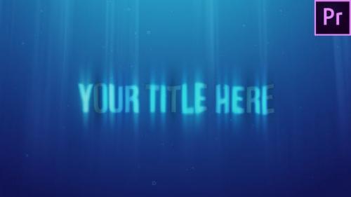 Videohive - Underwater Title Reveal