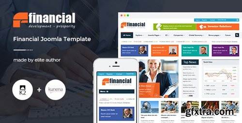 ThemeForest - Financial v3.9.6 - Responsive Joomla News Template - 8155299