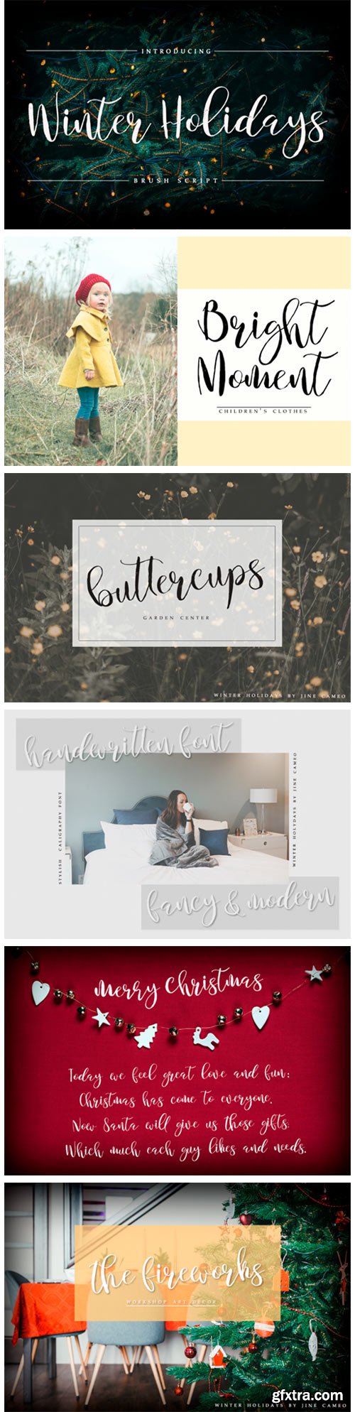 Winter Holidays Font