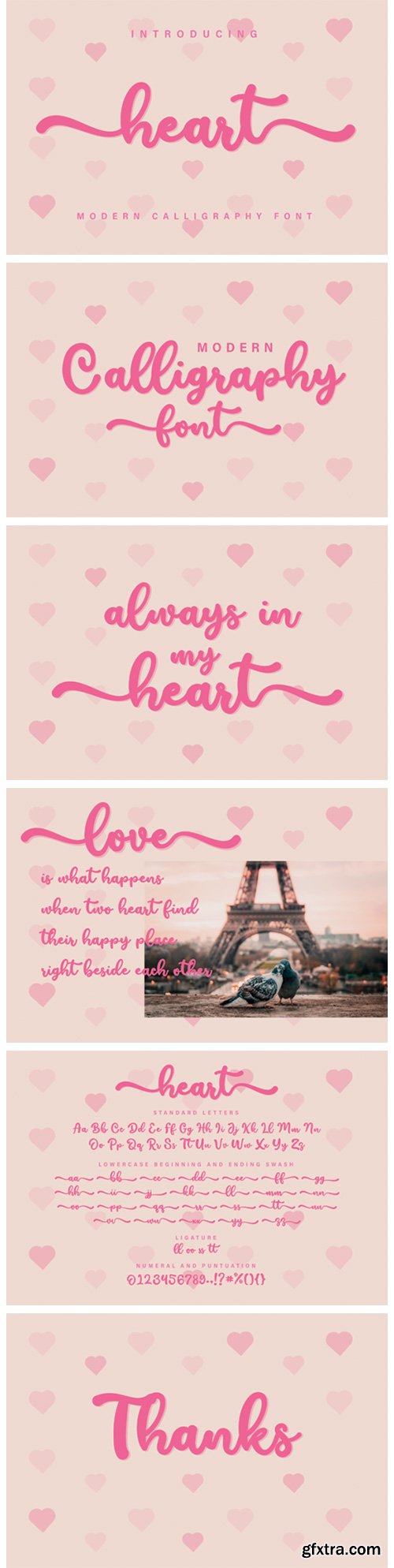 Heart Font