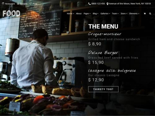 Slider Menu - Food WordPress Theme - slider-menu-food-wordpress-theme