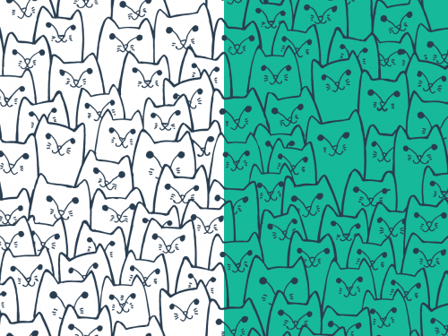 Sly cats pattern - sly-cats-pattern