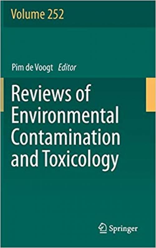 Reviews of Environmental Contamination and Toxicology Volume 252 - 3030309916