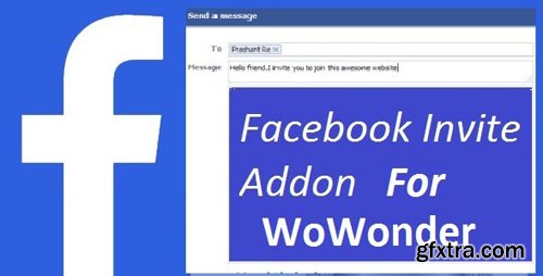 CodeCanyon - Facebook Invite Addon For WoWonder (Update: 21 December 19) - 15427337