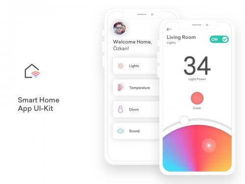 Smart Home App UI - Kit - smart-home-app-ui-kit