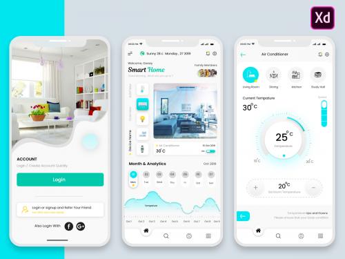 Smart Home Controller Mobile App - smart-home-controller-mobile-app