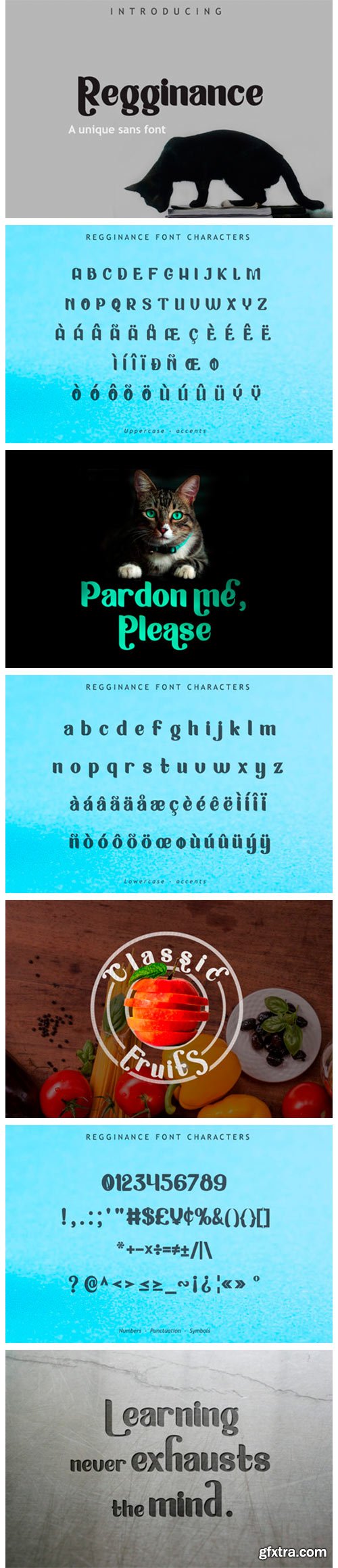 Regginance Font