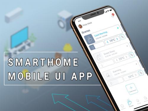 Smart Home Mobile Ui - TH - smart-home-mobile-ui-th