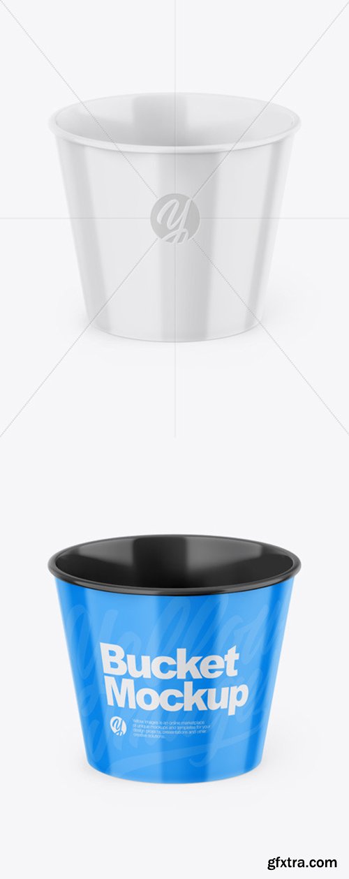 Glossy Bucket Mockup 55077