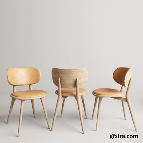 Mater-The dining chair with accent dining table