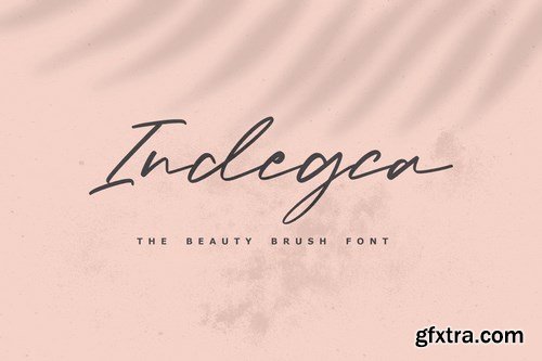 Indegca - The Beauty Brush Font