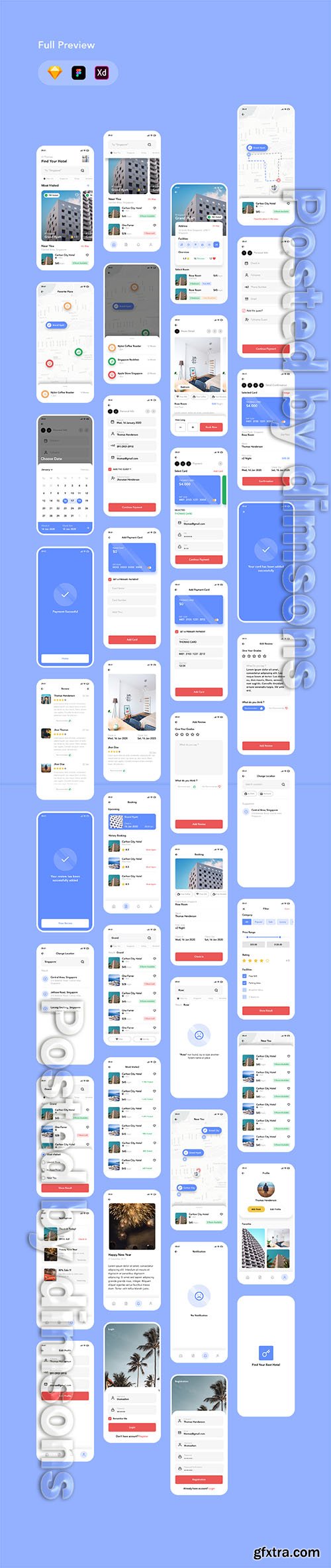 Aroma - Hotel Booking UI-Kit