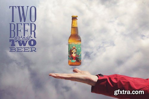 Heavenly Beer Mockup