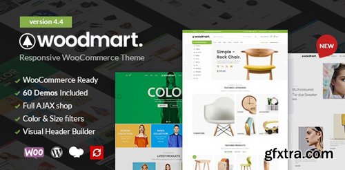 ThemeForest - WoodMart v4.4.0 - Responsive WooCommerce WordPress Theme - 20264492 - NULLED