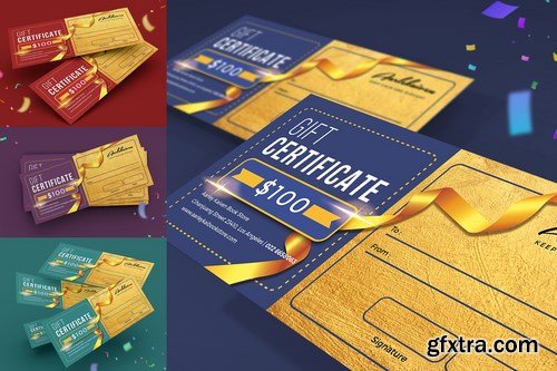 Colorful Gift Certificate