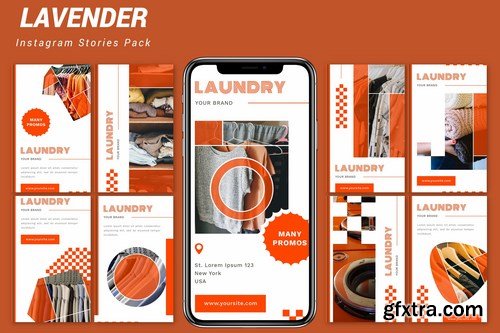 Lavender - Instagram Story Pack