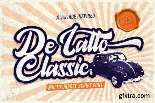 De Latto Classic Script Font