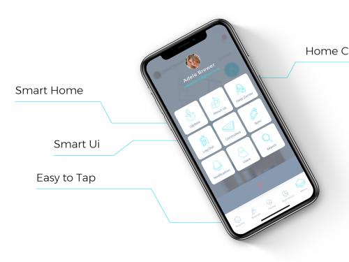 SmartHome Menu Mobile Ui - TH - smarthome-menu-mobile-ui-th