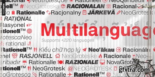 Rationell Font Family