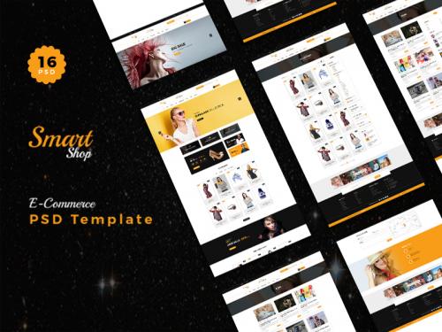 Smart Shop – Ecommerce PSD Template - smartsh