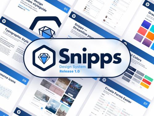 Snipps Design System (Release 1.0) - snipps-design-system