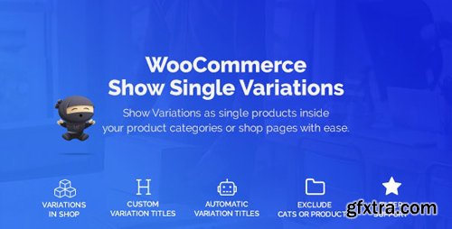 CodeCanyon - WooCommerce Show Variations as Single Products v1.0.4 - 25330620