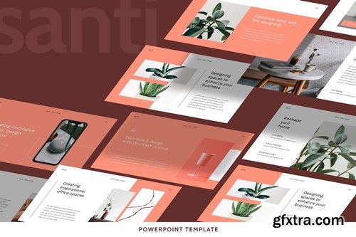 SANTI - Modern Powerpoint Template