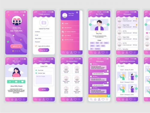 Social Network Mobile App UX and UI Kit - social-network-mobile-app-ux-and-ui-kit-7e182118-6f80-411f-ad43-9cdf41ed1a22