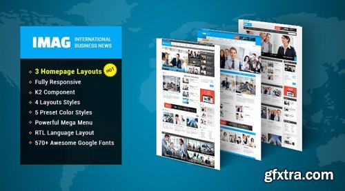 SmartAddons - SJ iMag v3.9.6 - Responsive Joomla News magazine Template