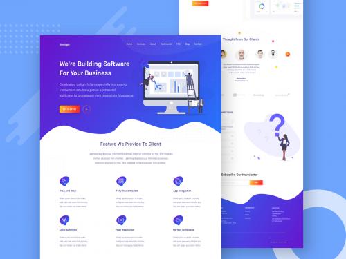 Software Company Landing Page - software-company-landing-page