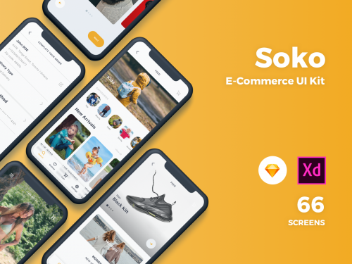 Soko E-Commerce UI Kit - soko-e-commerce-ui-kit