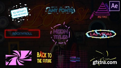 MotionArray Neon After Effects 9in1 Bundle