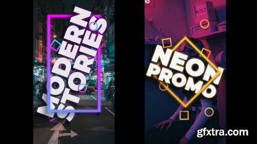 MotionArray Neon After Effects 9in1 Bundle 2