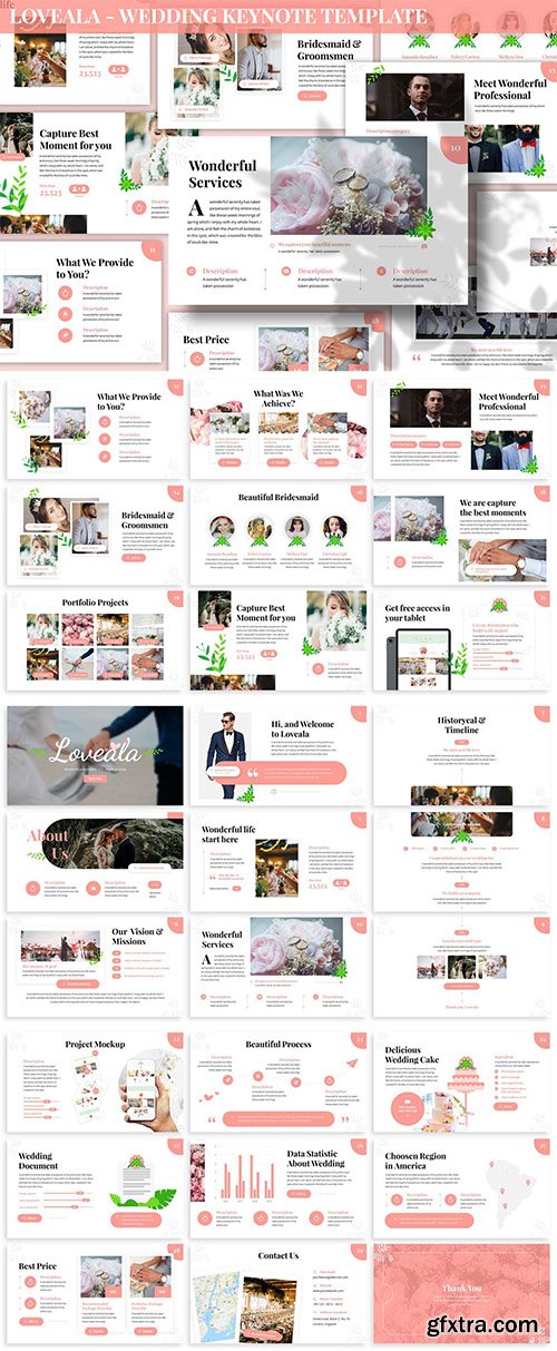 Loveala - Wedding Keynote Template